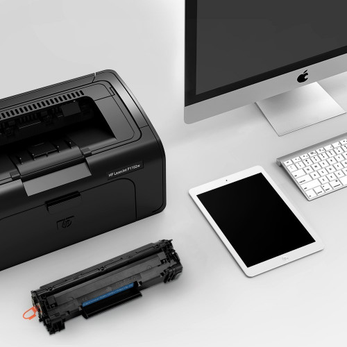 INK E-SALE Replacement for HP CE285A (85A) Black Toner Cartridge, 1 Pack, High Yield