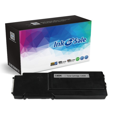 INK E-SALE Replacement for Xerox C400/C405 Black Toner Cartridges