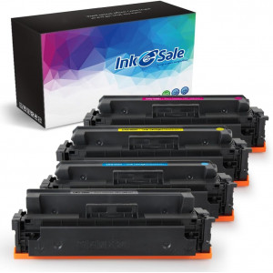 INK E-SALE Replacement for Canon 055H Color Toner Cartridges,4 Packs